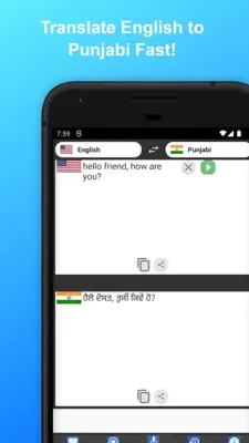 English to Punjabi Translator android App screenshot 0