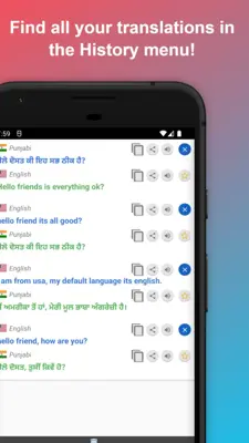 English to Punjabi Translator android App screenshot 4